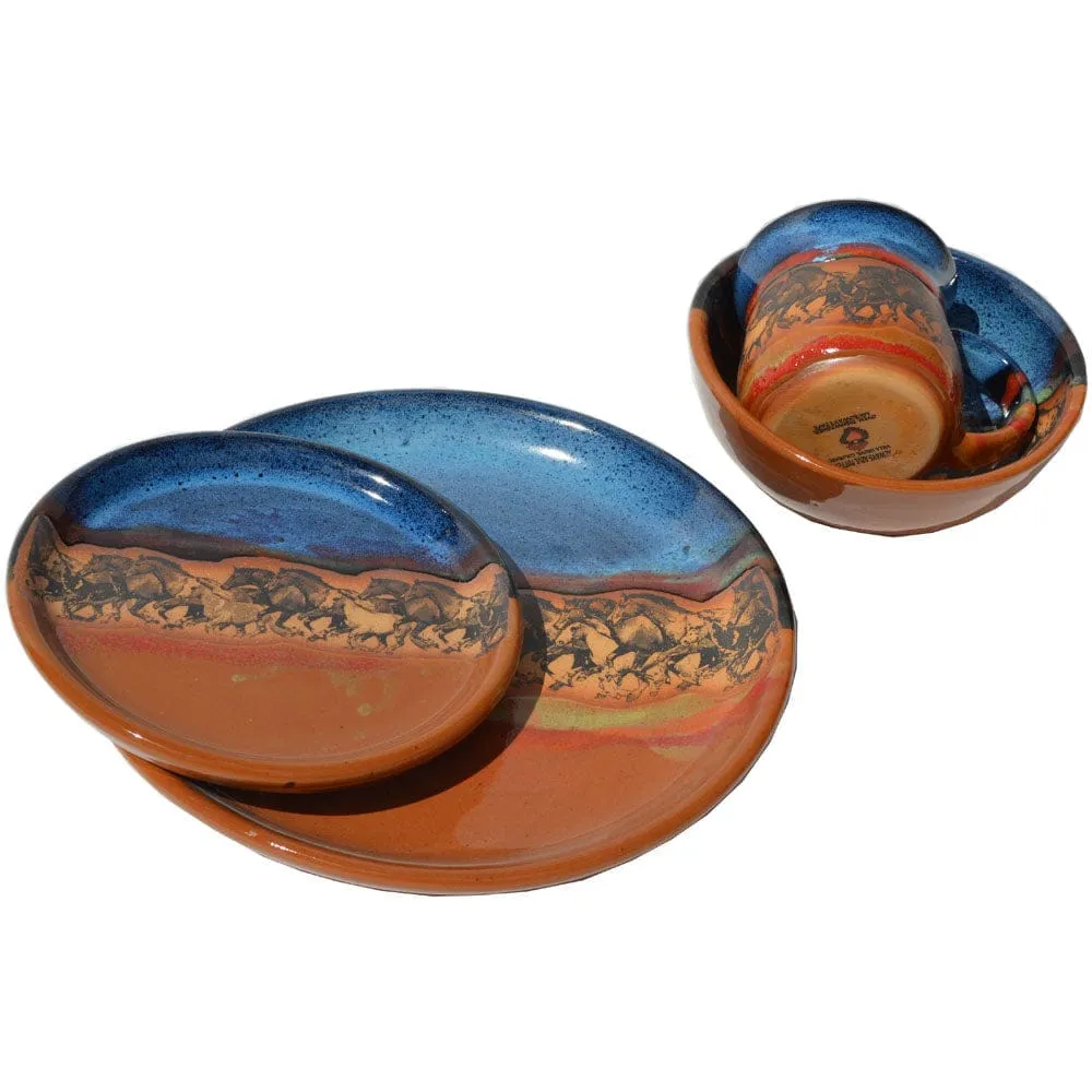 Open Range Horses - Open Stock Dishes
