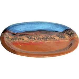 Open Range Horses Serving Platter toilet seat cover, slow close seat