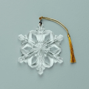 Optic Snowflake Ornament