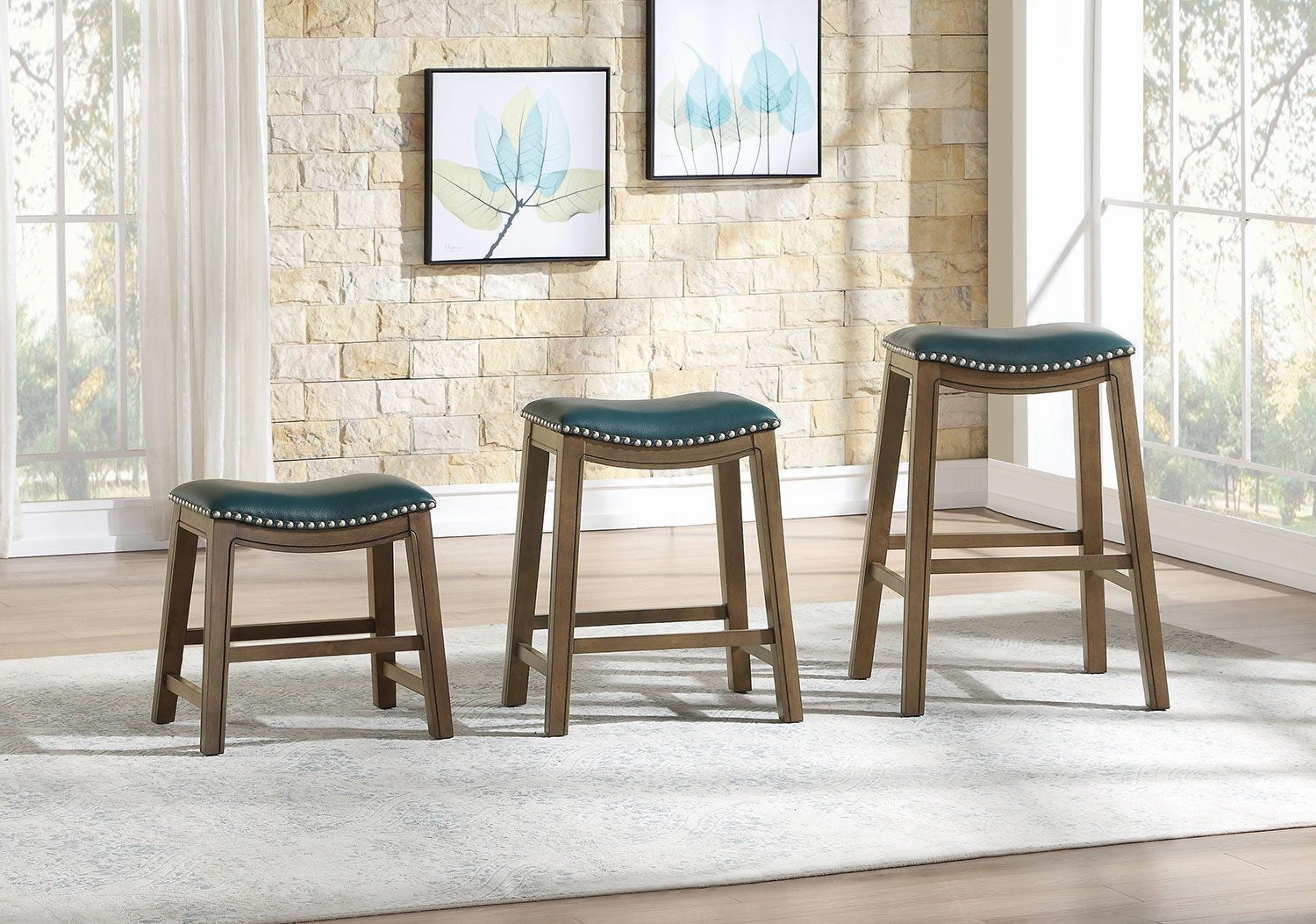 Ordway Dining Stool - Green