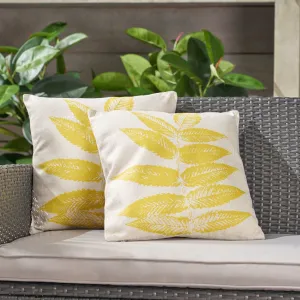 Outdoor 18-inch Water Resistant Square Pillows - NH305503 patio chairs, outdoor seating