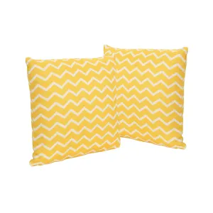 Outdoor 18-inch Water Resistant Square Pillows - NH735503 patio chairs, outdoor seating