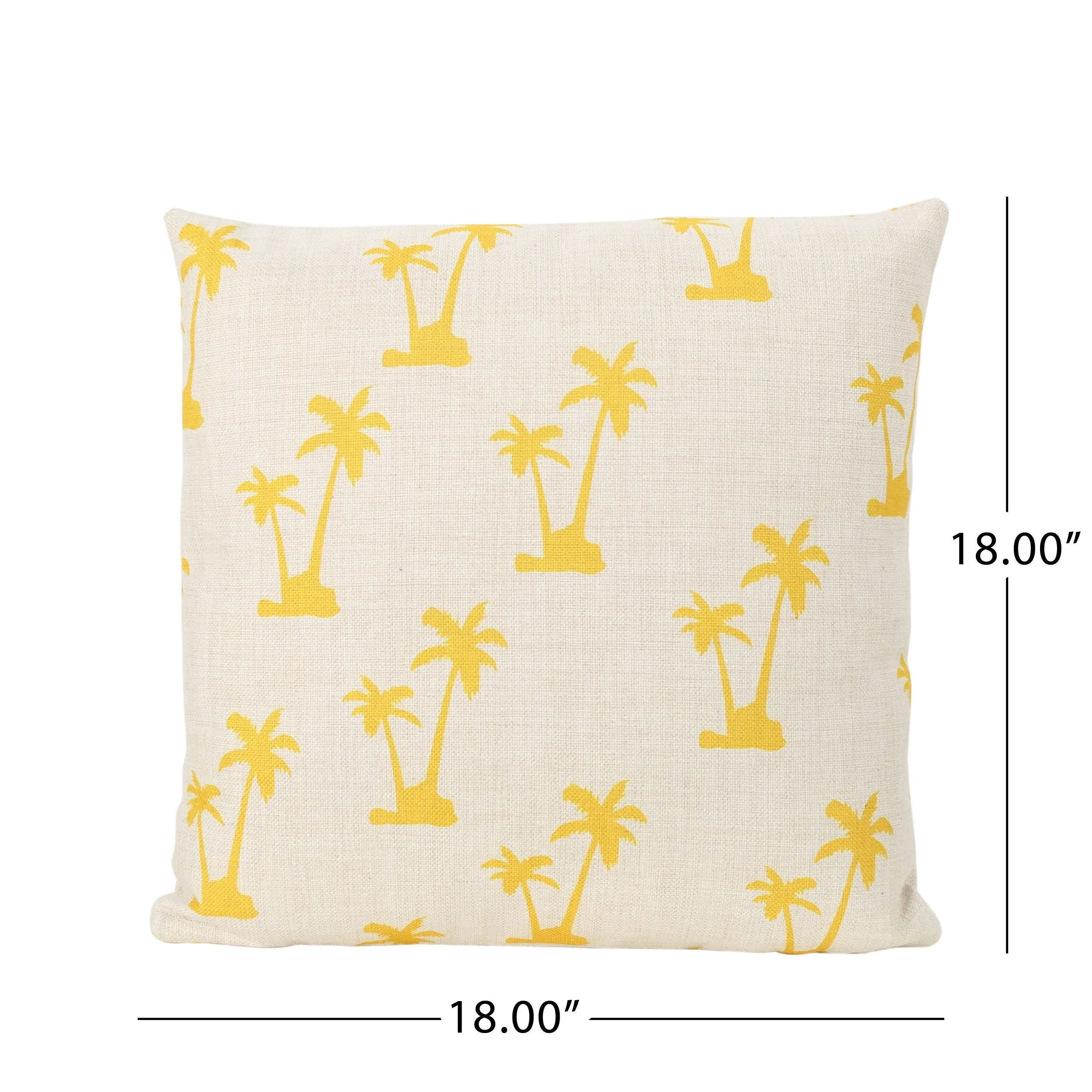 Outdoor 18-inch Water Resistant Square Pillows (Set of 2) - NH505503