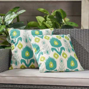 Outdoor 18-inch Water Resistant Square Pillows (Set of 2) - NH515503 patio chairs, outdoor seating