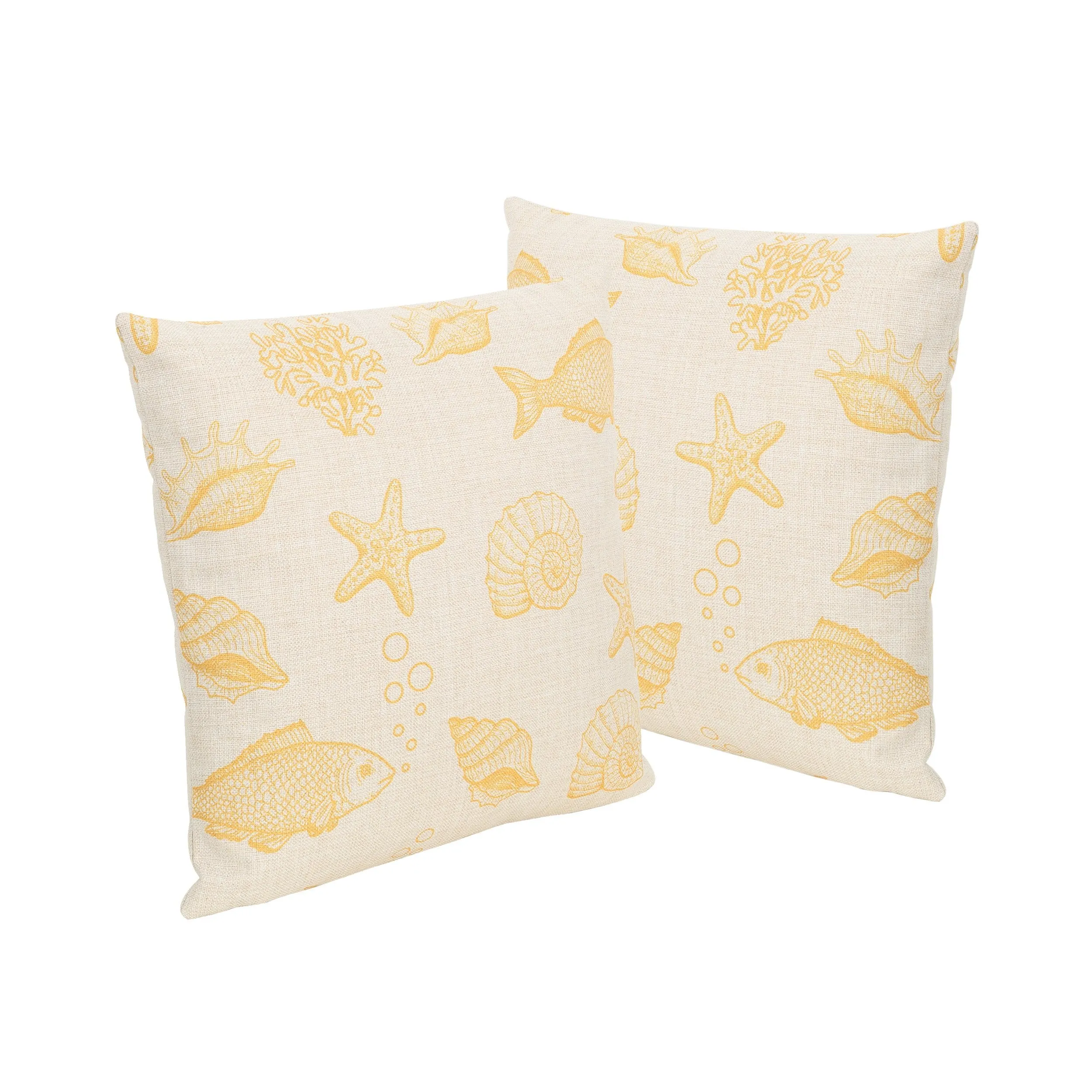 Outdoor 18" Water Resistant Square Pillows - NH805503