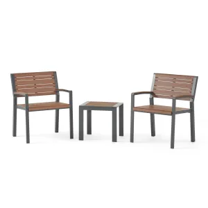 Outdoor 3 Piece Aluminum Chat Set - NH067313 clothes rack, garment rack