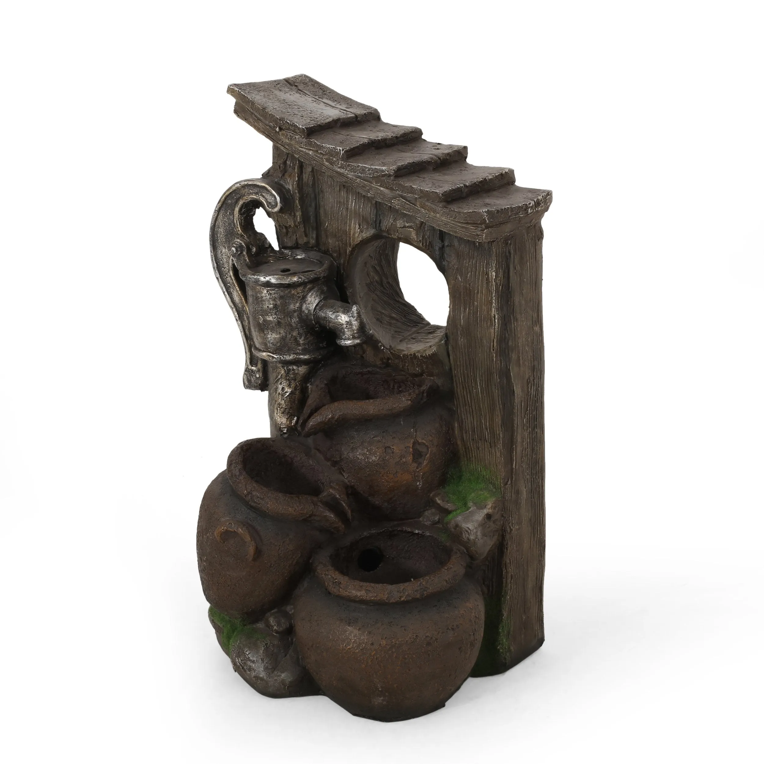 Outdoor 3 Tier Jar Fountain - NH720413 patio chairs, outdoor seating