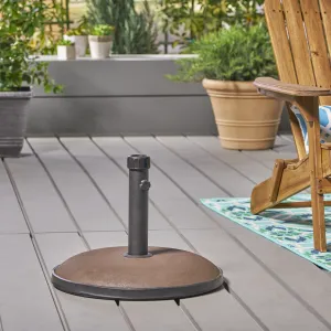 Outdoor 55 lbs Circular Concrete Umbrella Base - NH323932 patio chairs, outdoor seating