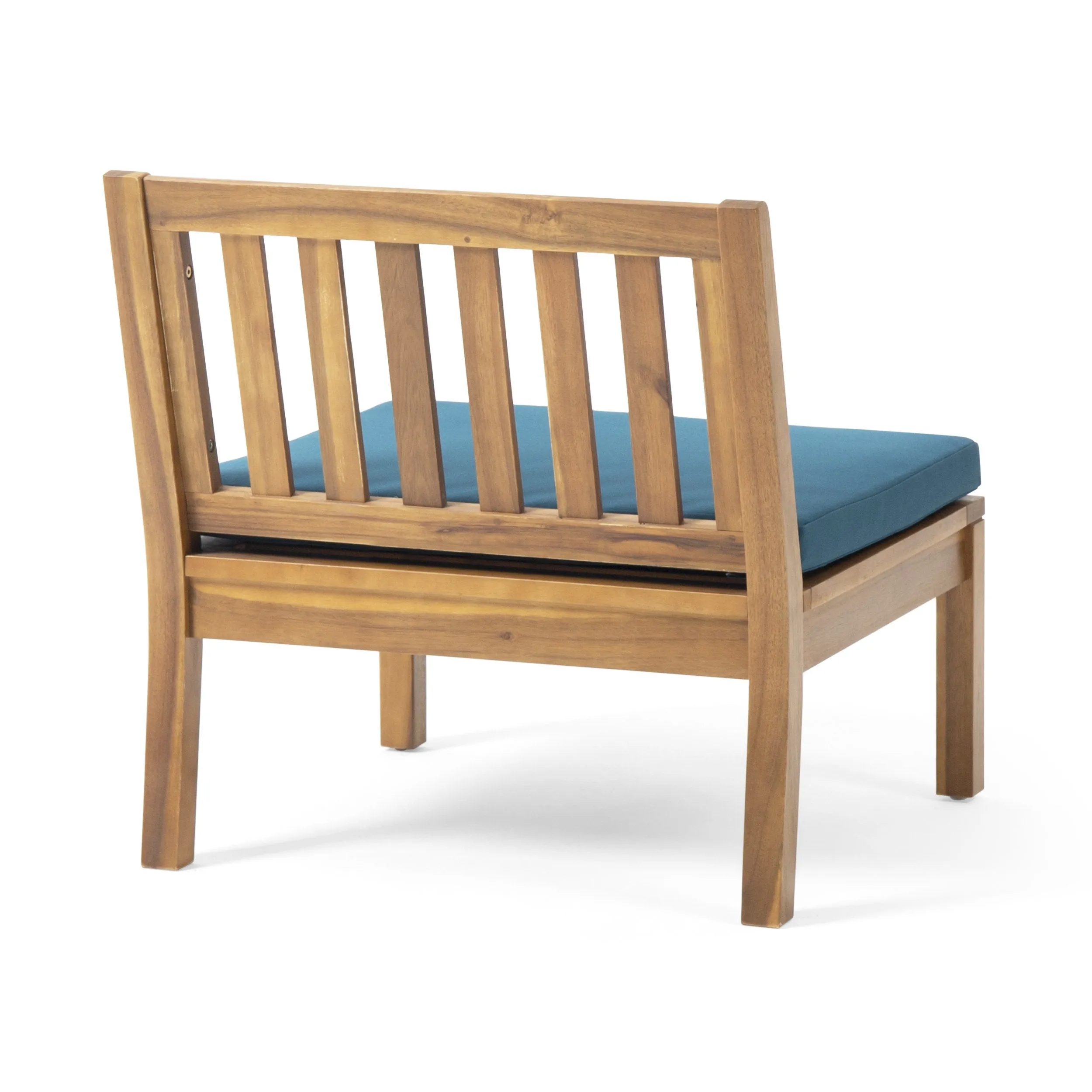 Outdoor Acacia Wood Chat Set with Coffee Table - NH409013
