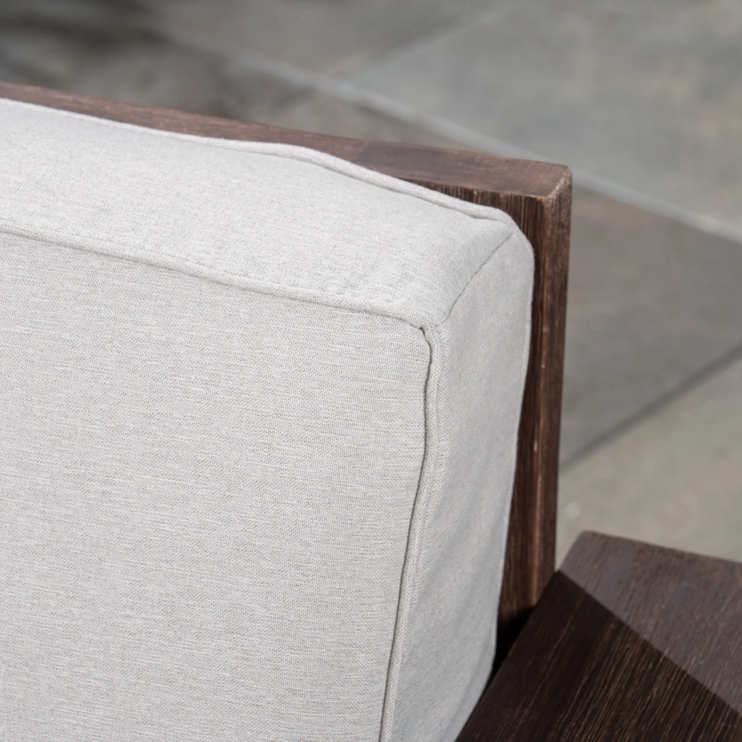 Outdoor Acacia Wood Club Chairs (Set of 4) - NH263603