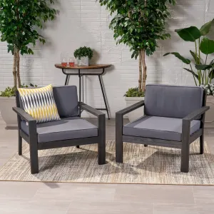 Outdoor Acacia Wood Club Chairs with Cushions (Set of 2) - NH370013 chandelier, pendant light