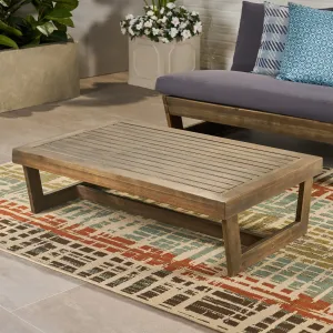 Outdoor Acacia Wood Coffee Table - NH710013 coffee table, accent table