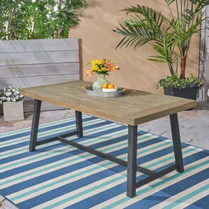 Outdoor Acacia Wood Dining Table - NH530603 patio chairs, outdoor seating