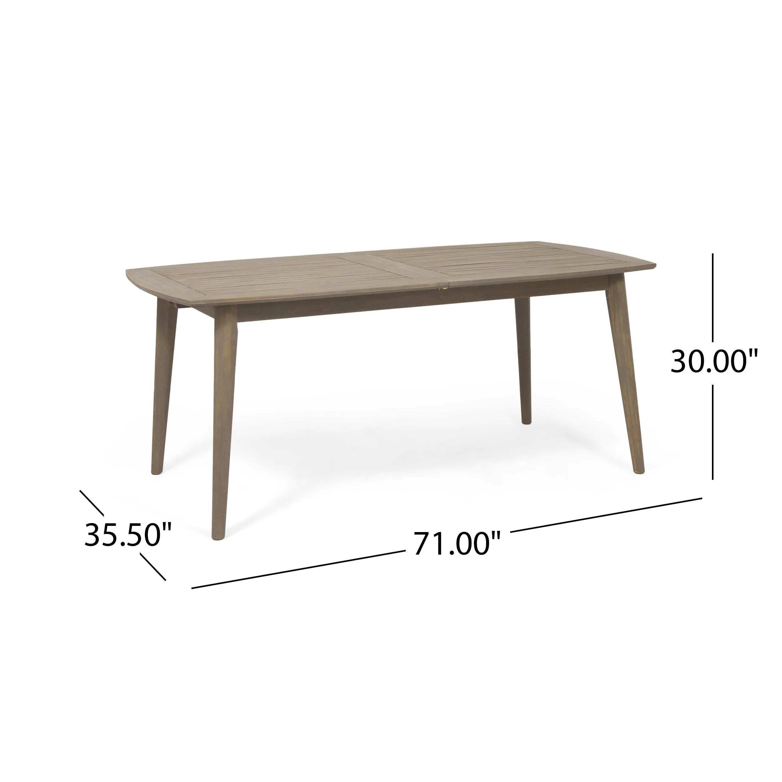 Outdoor Acacia Wood Expandable Dining Table - NH806903