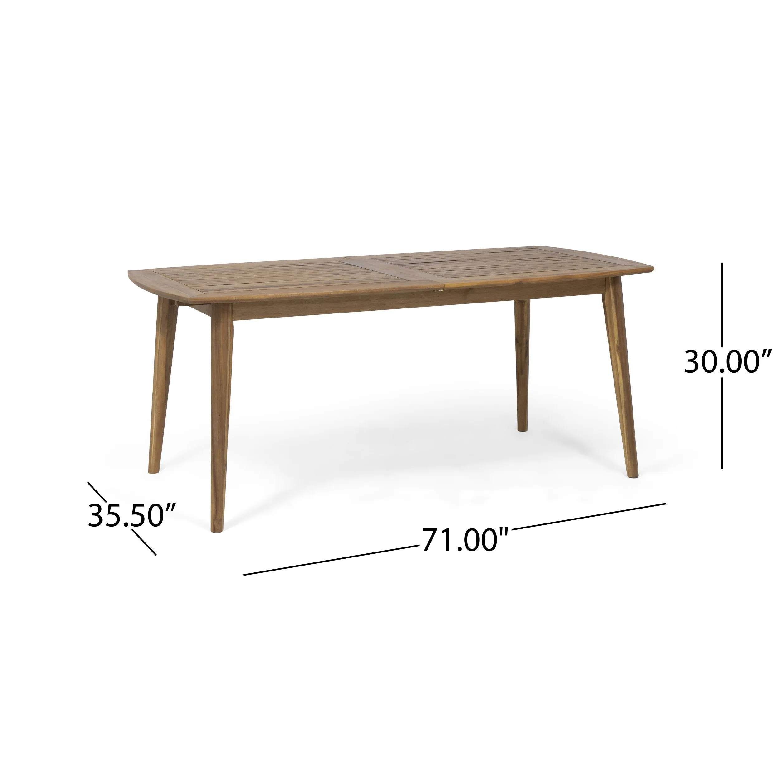 Outdoor Acacia Wood Expandable Dining Table - NH806903