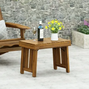 Outdoor Acacia Wood Folding Side Table - NH447213 coffee table, accent table