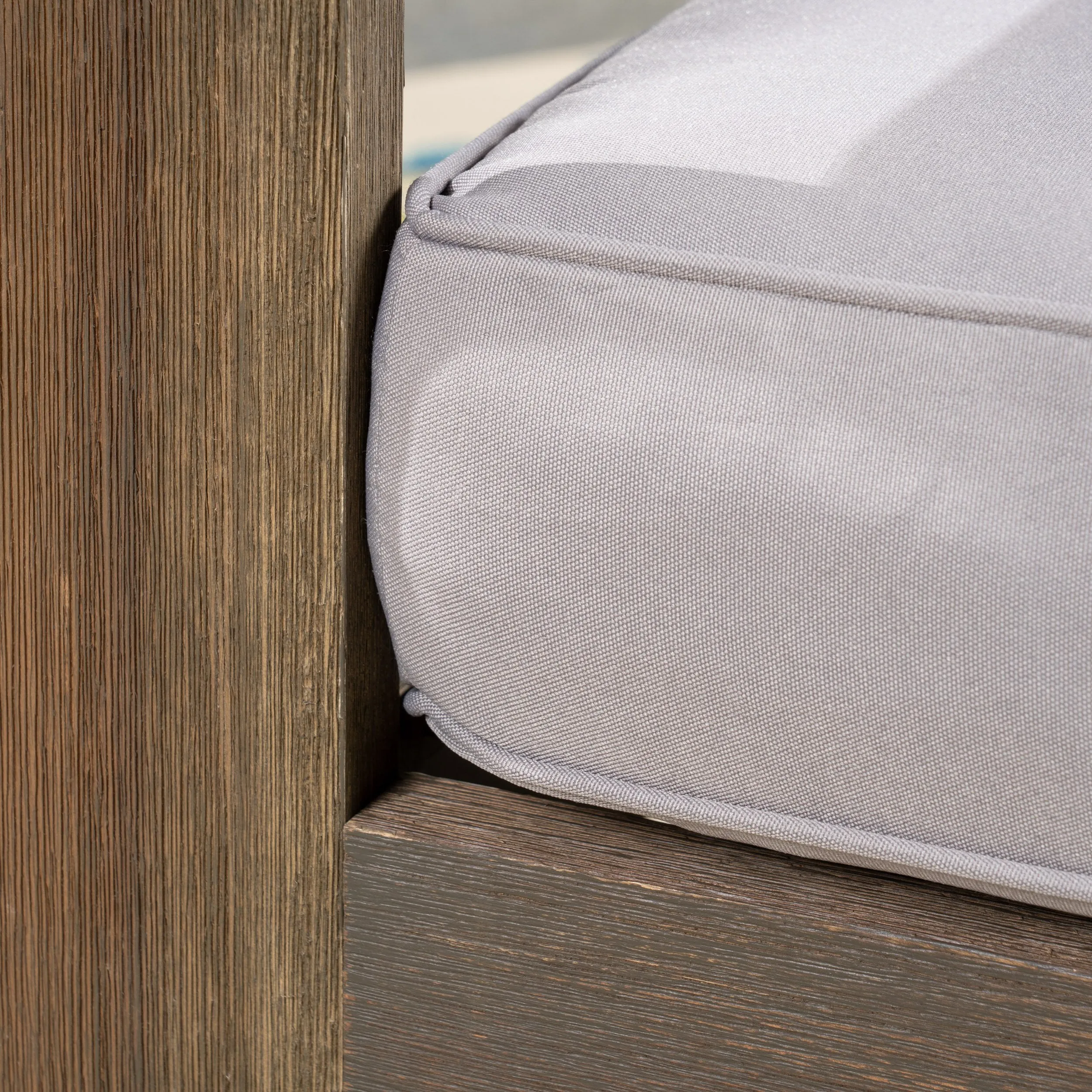 Outdoor Acacia Wood Loveseat - NH173603