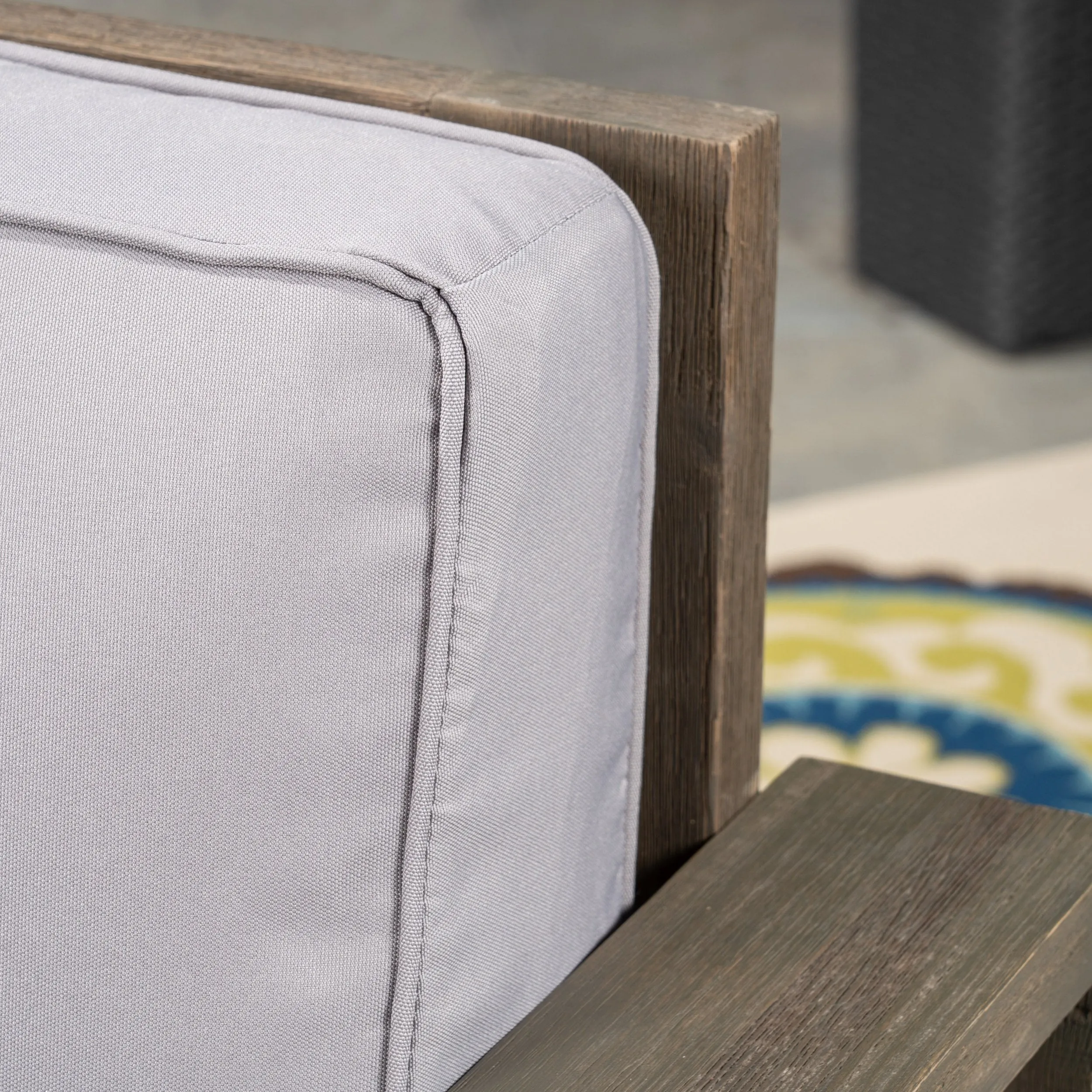 Outdoor Acacia Wood Loveseat - NH173603