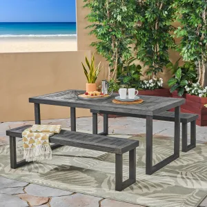Outdoor Acacia Wood Picnic Set - NH160603 patio chairs, outdoor seating