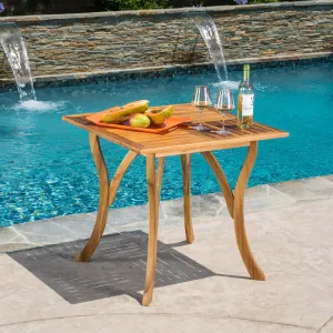 Outdoor Acacia Wood Square Dining Table - NH391892 coffee table, accent table