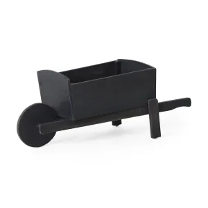 Outdoor Acacia Wood Wheelbarrow Planter - NH921413 patio chairs, outdoor seating
