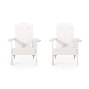 Outdoor Adirondack Chairs (Set of 2) - NH438213 patio chairs, outdoor seating