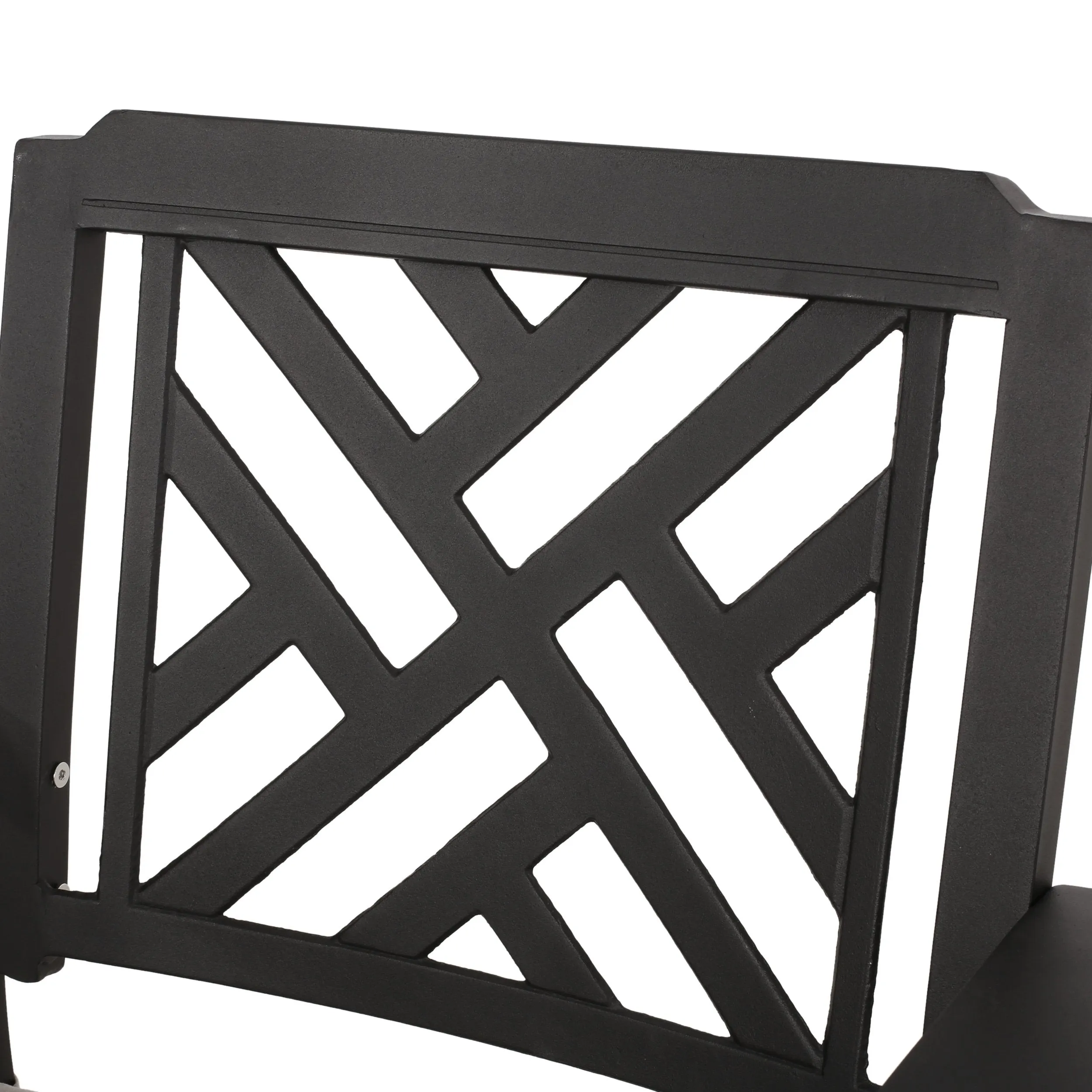 Outdoor Aluminum 6 Piece Dining Set with Bench - NH010413
