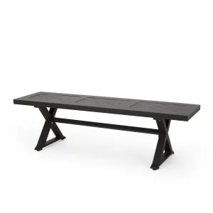 Outdoor Aluminum Bench - NH969313 patio chairs, outdoor seating