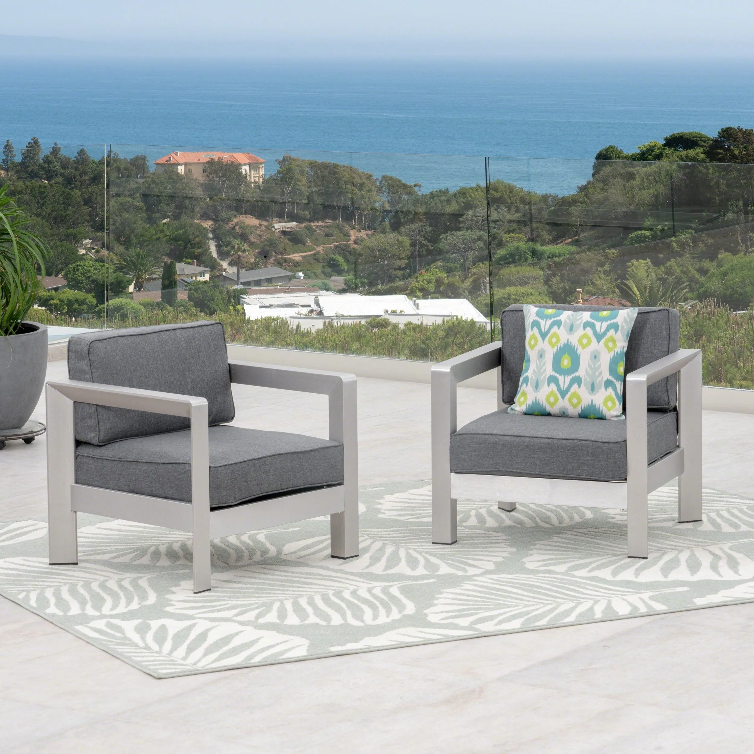 Outdoor Aluminum Club Chairs - NH264603 chandelier, pendant light
