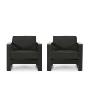 Outdoor Aluminum Club Chairs (Set of 2) - NH285313 chandelier, pendant light