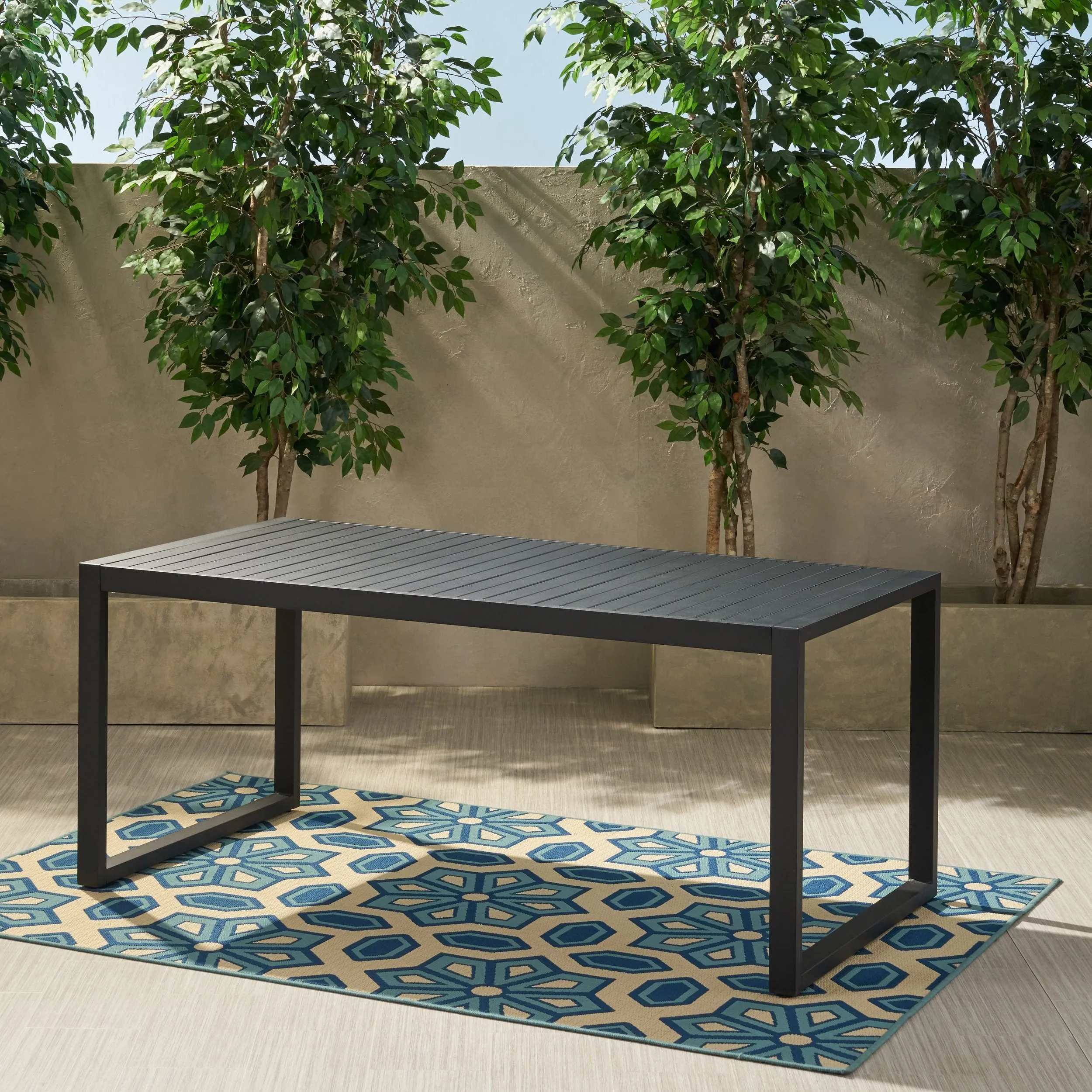 Outdoor Aluminum Dining Table - NH797013 coffee table, accent table