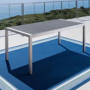 Outdoor Aluminum Dining Table w/ Wicker Top - NH463003 patio chairs, outdoor seating