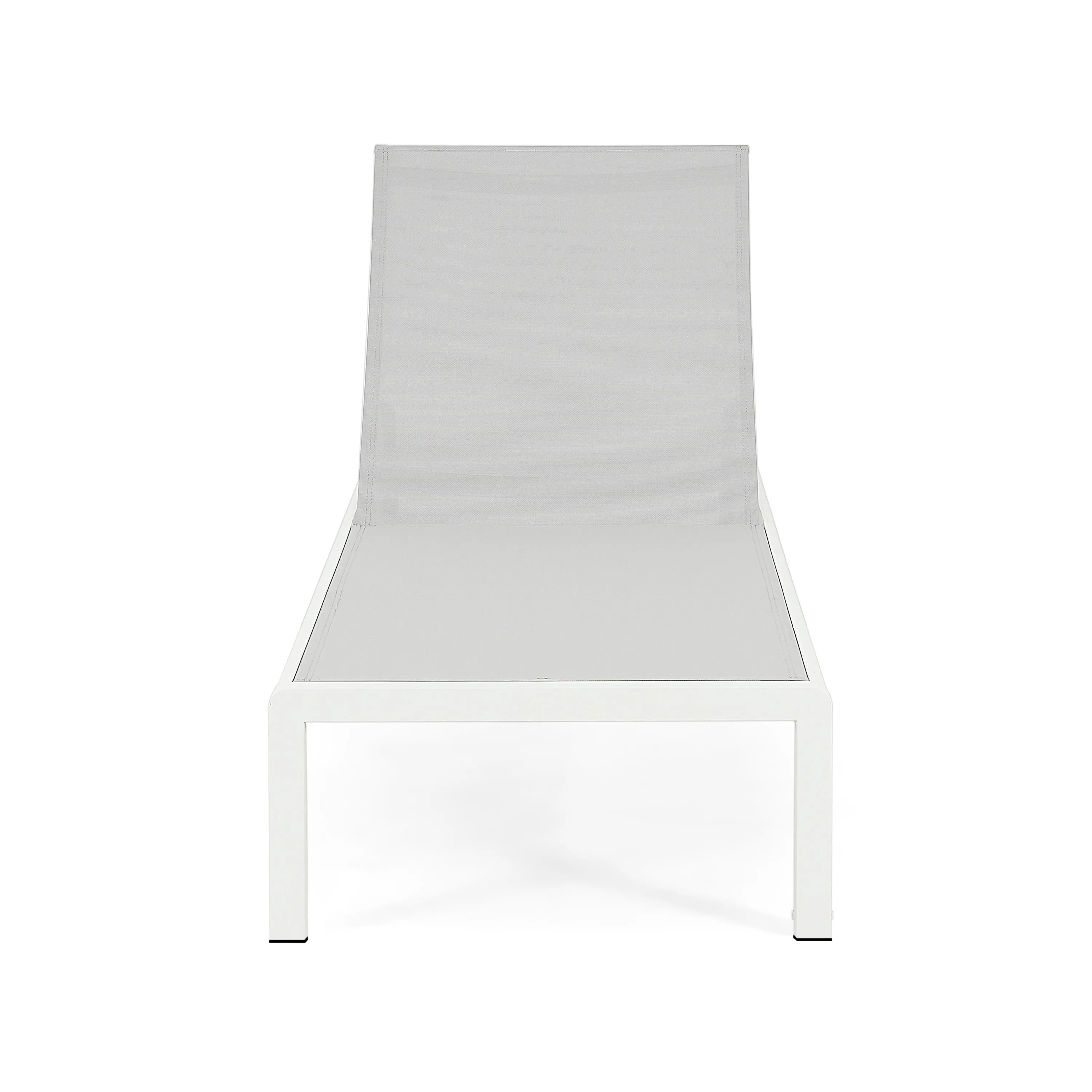 Outdoor Aluminum Pool Patio Beach Chaise Lounge Chair,Set of 2