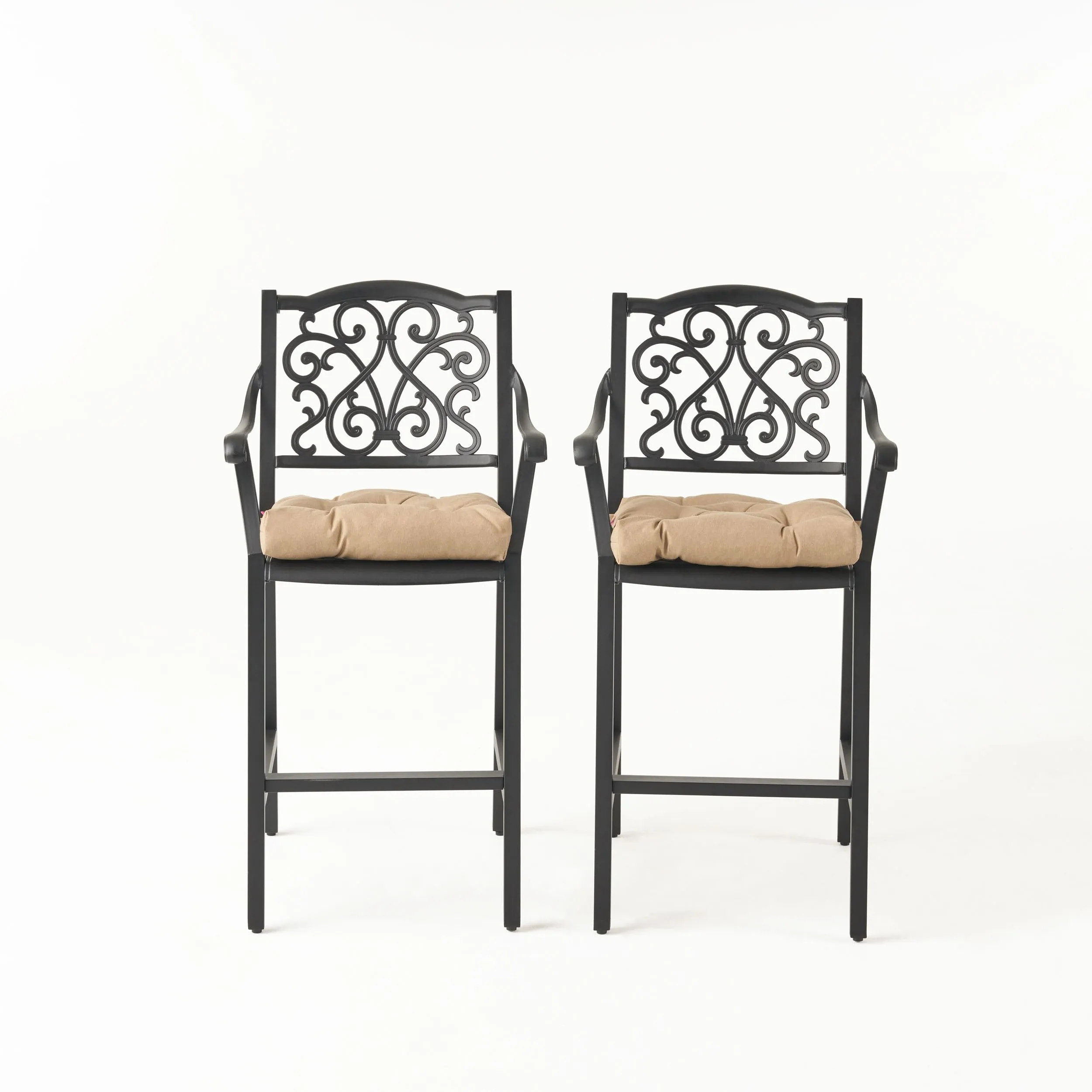 Outdoor Barstool with Cushion (Set of 2) - NH141013