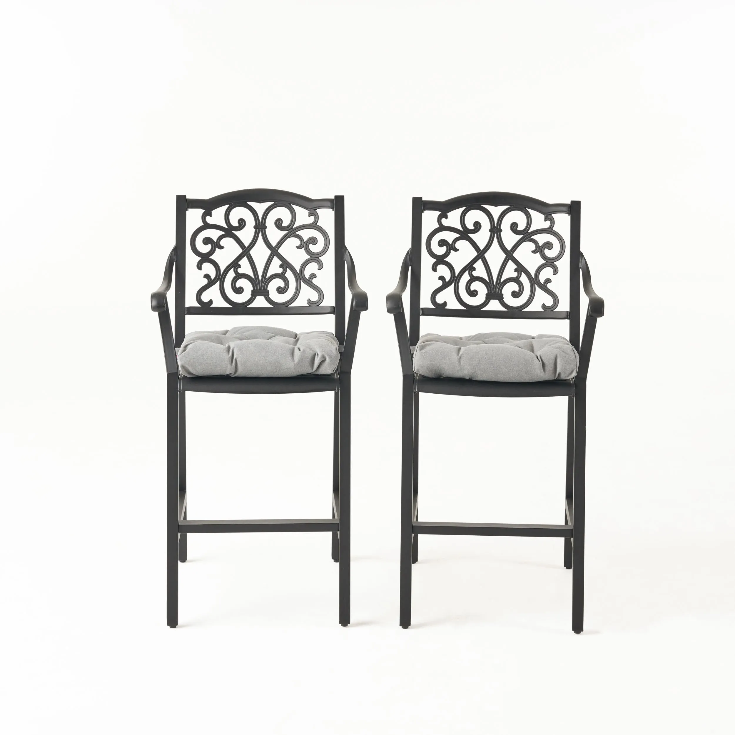 Outdoor Barstool with Cushion (Set of 2) - NH141013