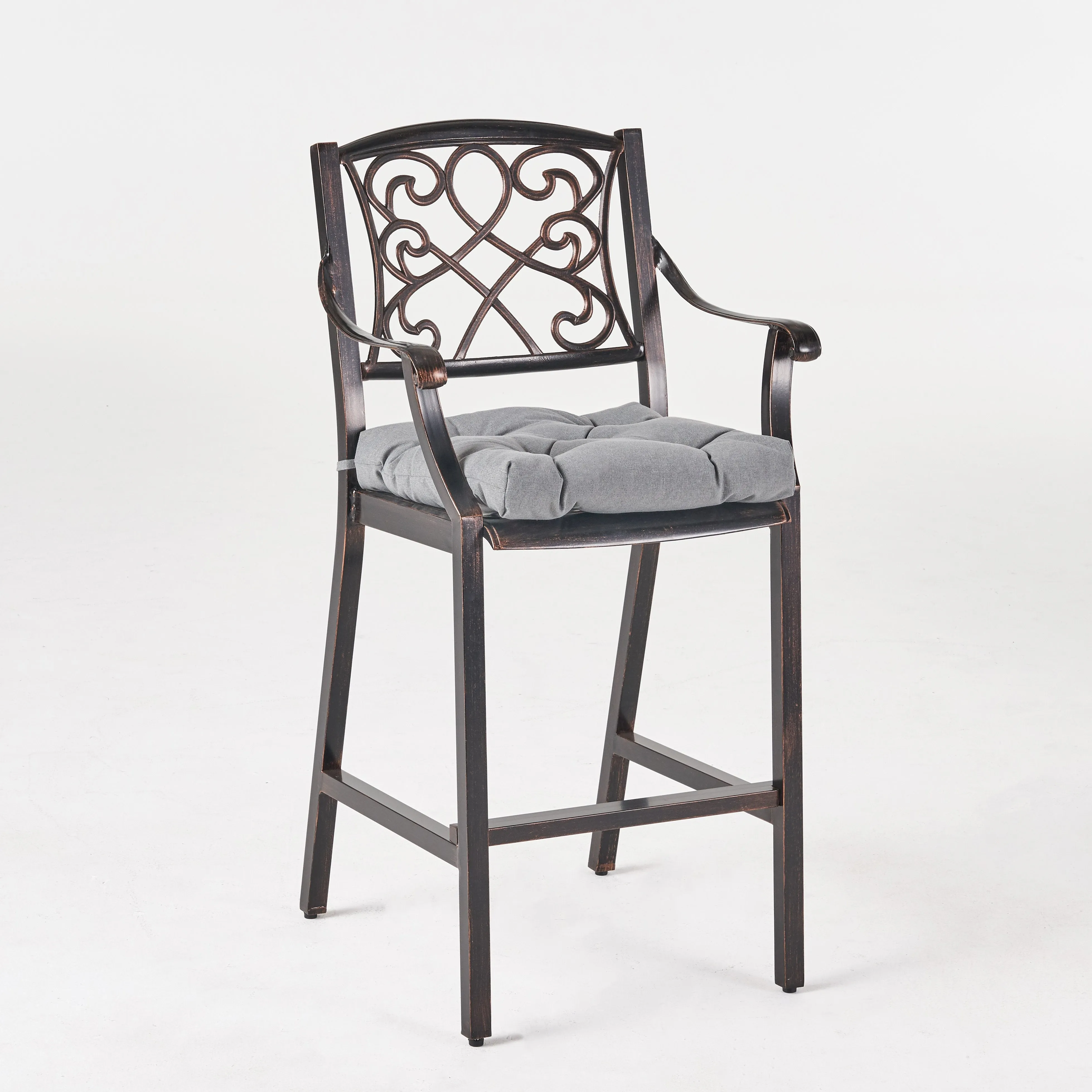 Outdoor Barstool with Cushion (Set of 2) - NH561013