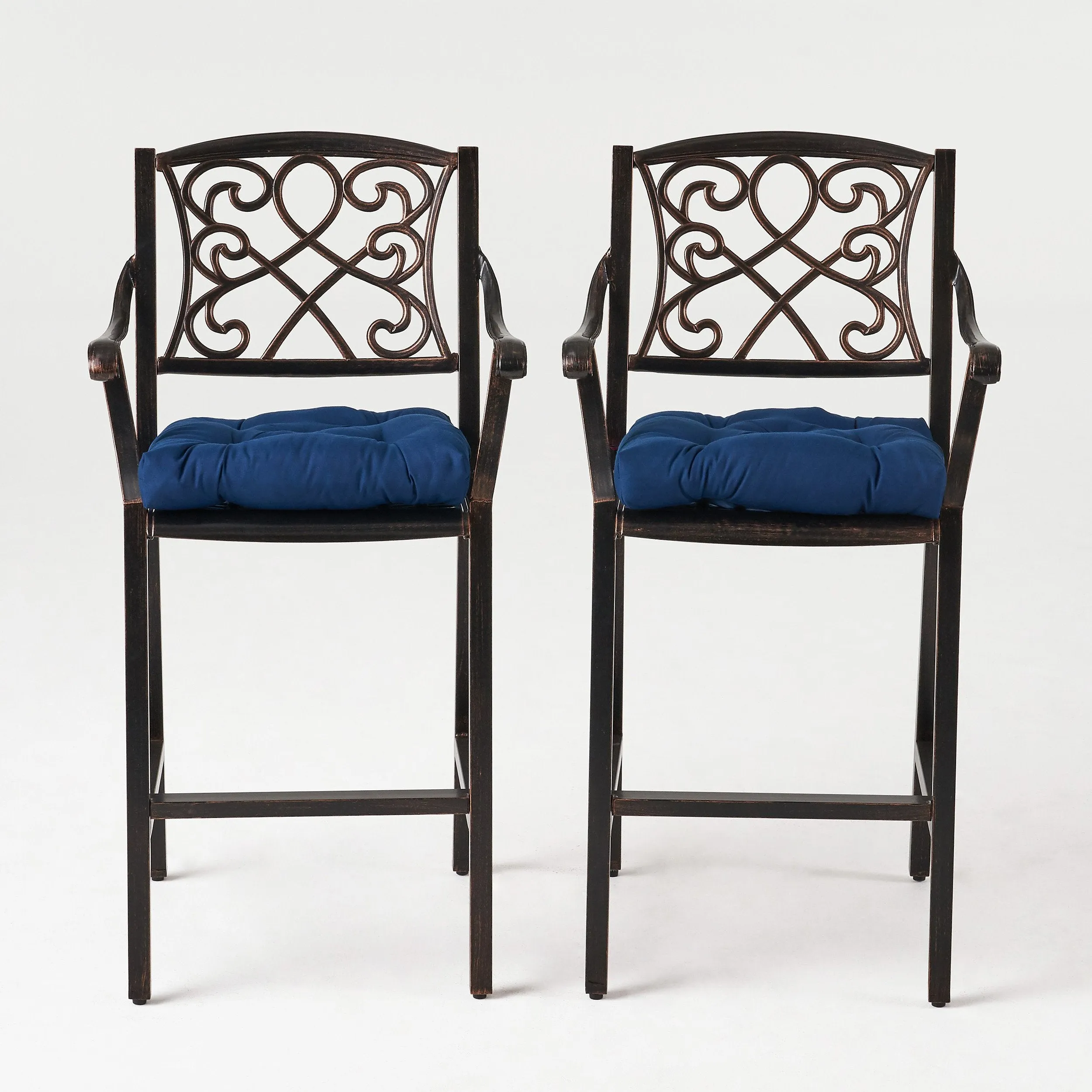 Outdoor Barstool with Cushion (Set of 2) - NH561013