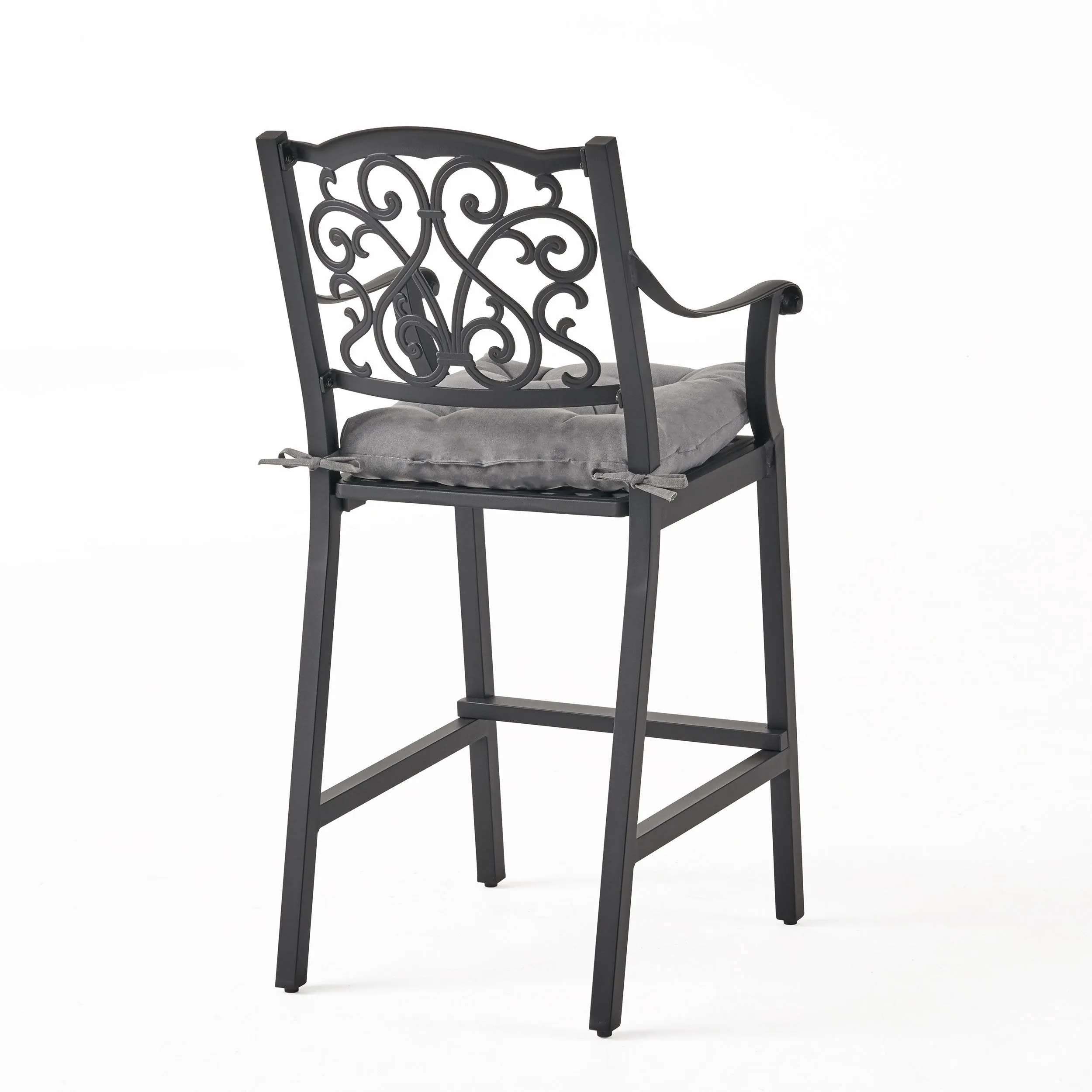 Outdoor Barstool with Cushion (Set of 2) - NH581013