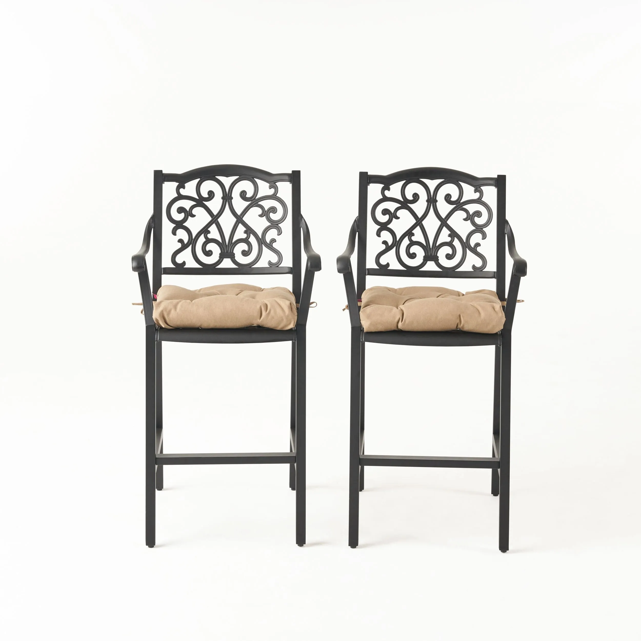 Outdoor Barstool with Cushion (Set of 2) - NH581013