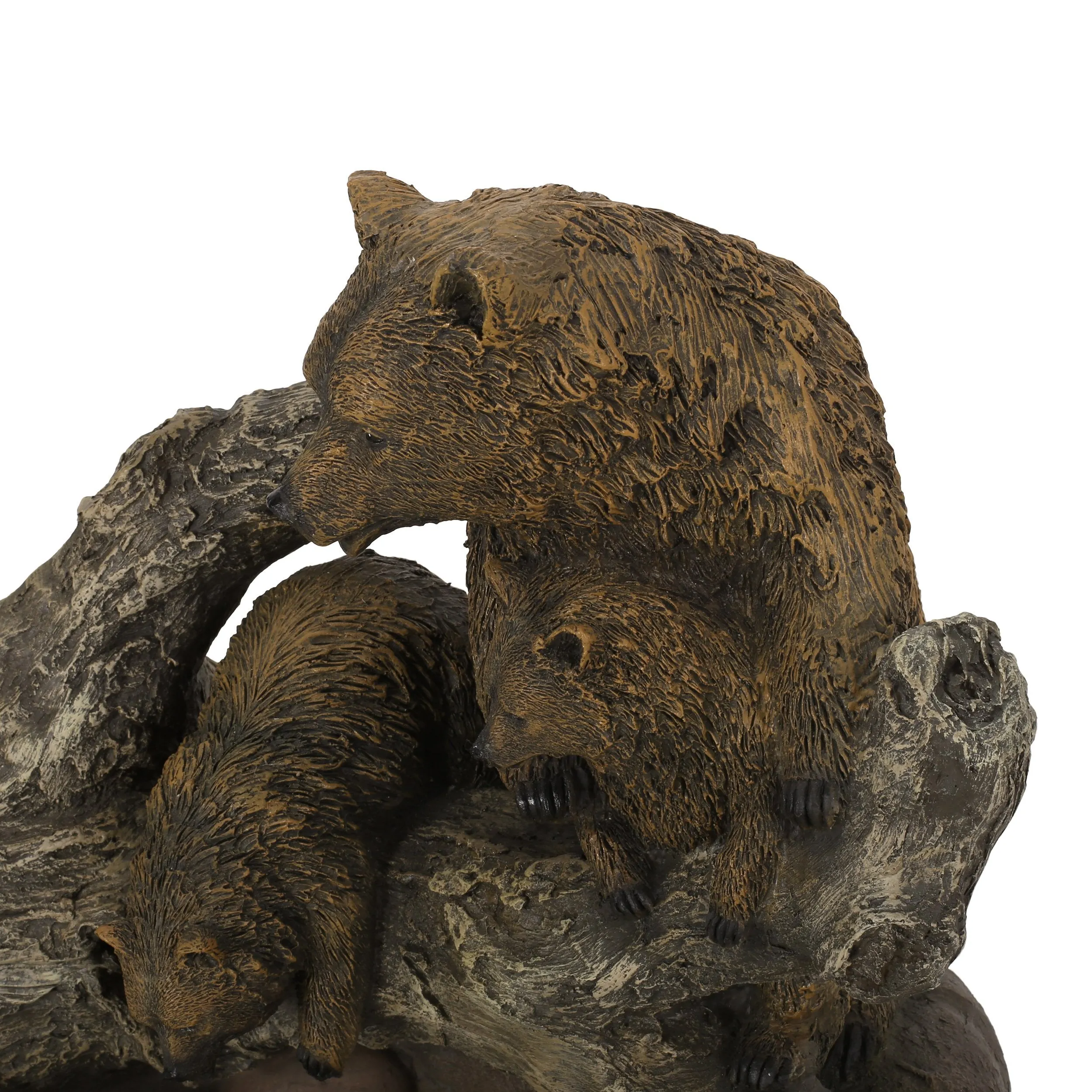 Outdoor Bear Family Fountain - NH910413