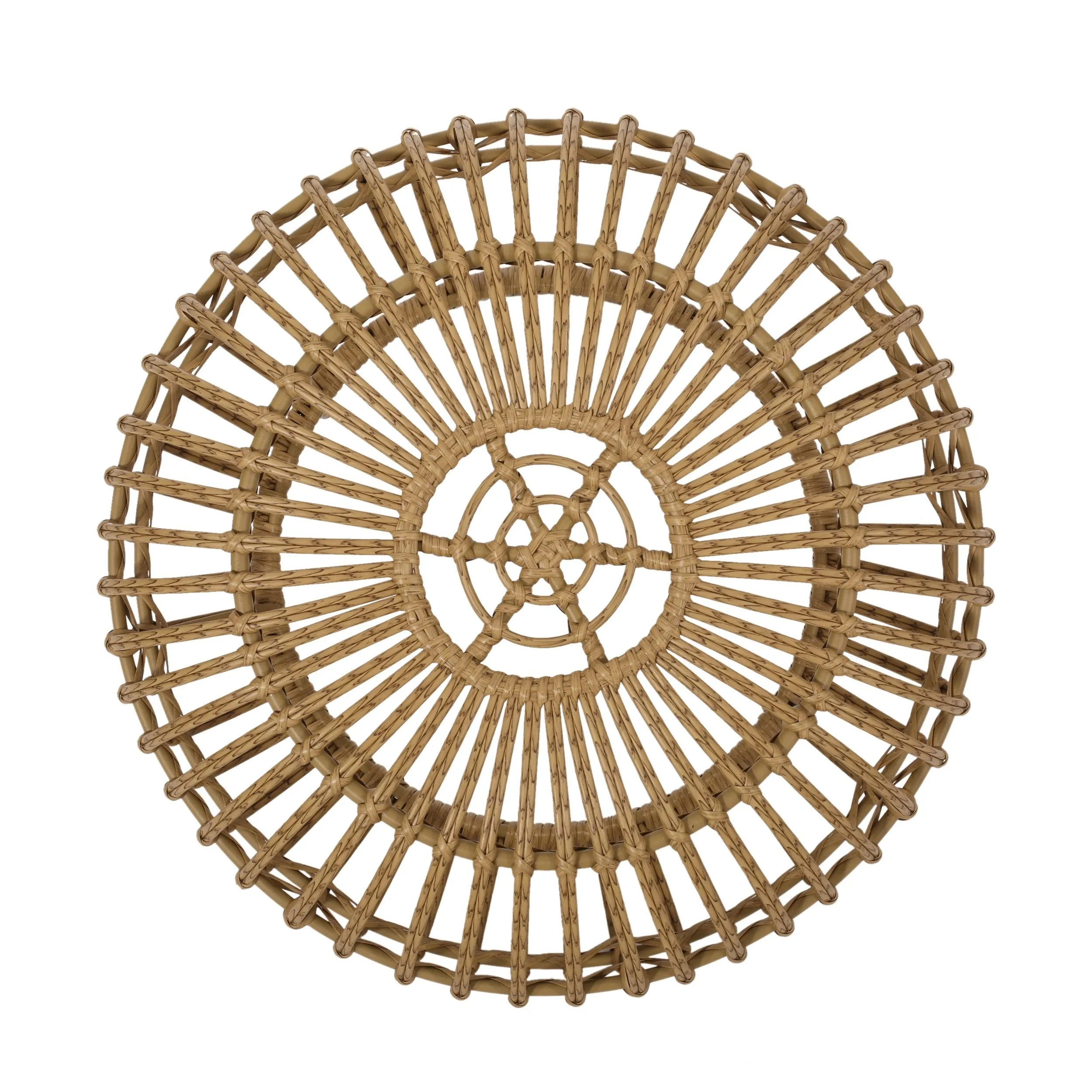 Outdoor Boho Wicker Coffee Table - NH895313