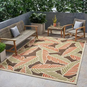 Outdoor Botanical Area Rug - NH795803 patio chairs, outdoor seating