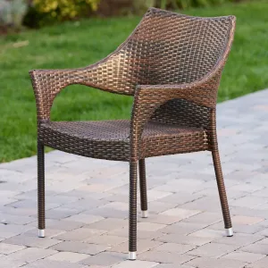 Outdoor Brown Wicker Chairs (Set of 2) - NH426712 chandelier, pendant light