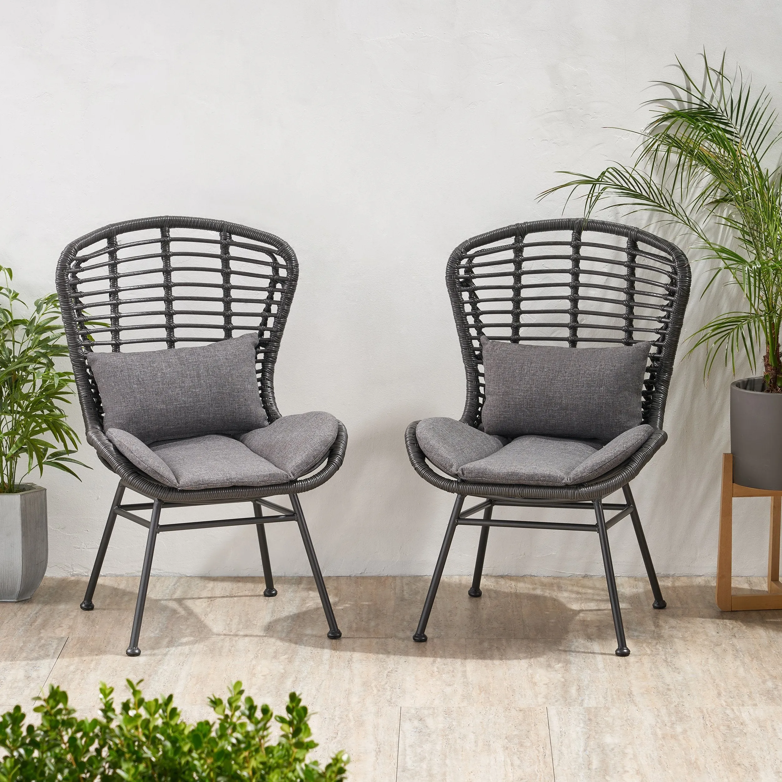 Outdoor Club Chairs (Set of 2) - NH399903 chandelier, pendant light