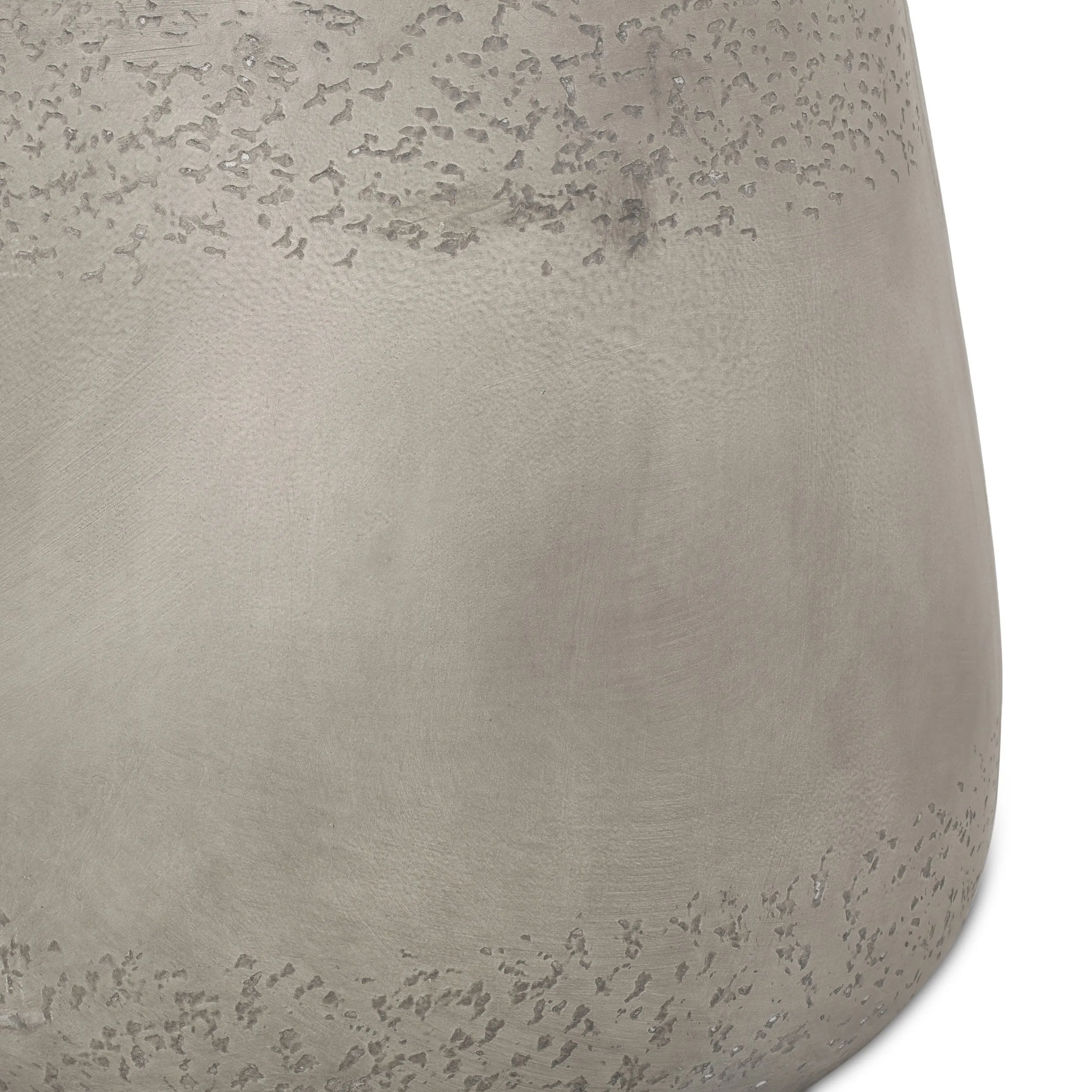 Outdoor Contemporary Lightweight Concrete Accent Side Table - NH567213