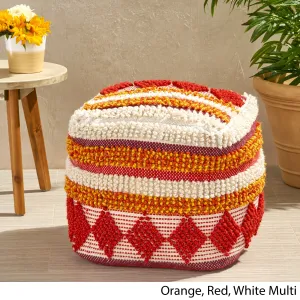Outdoor Cube Pouf - NH026703 patio chairs, outdoor seating