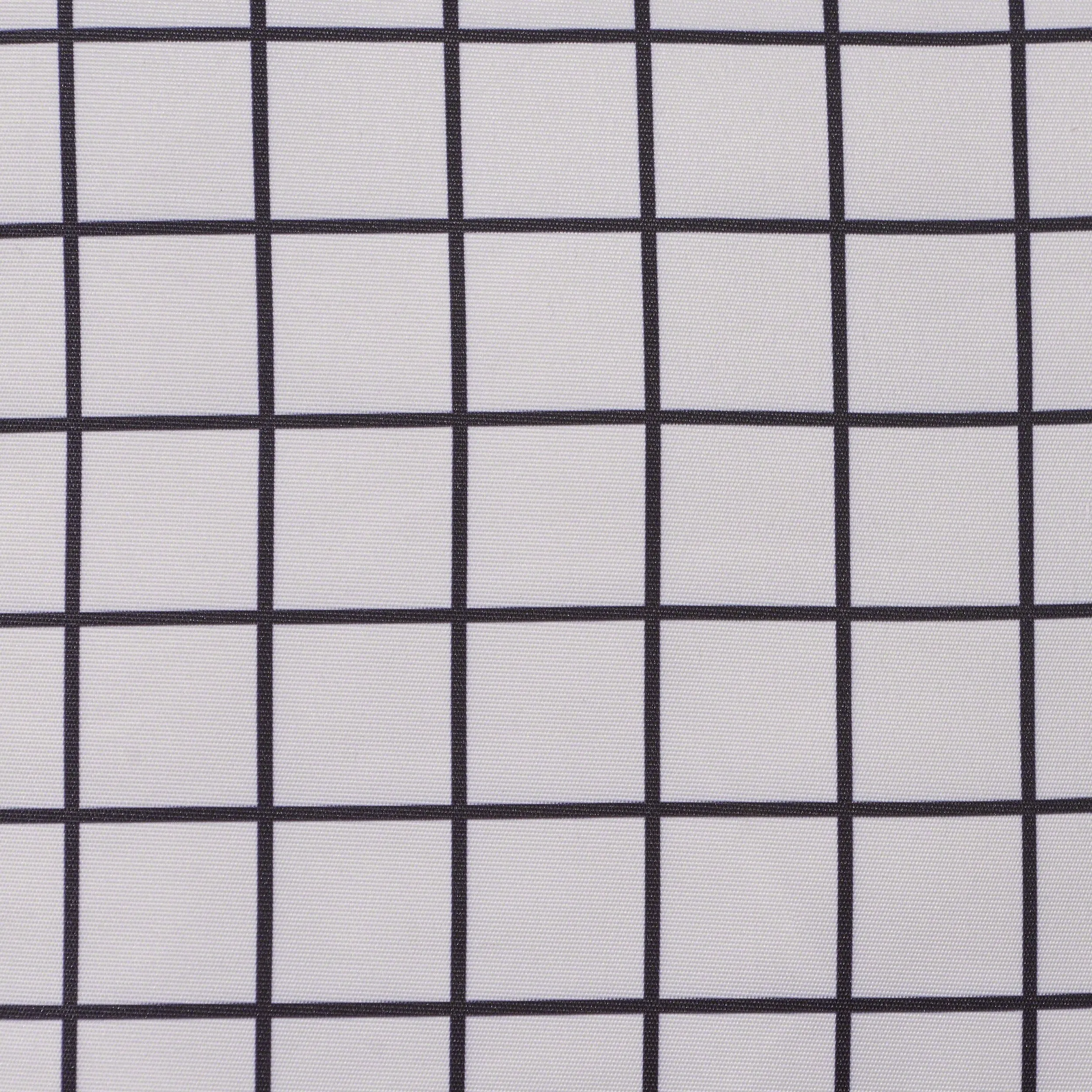 Outdoor Cushion, 17.75" Square, Modern Grid Pattern, Contemporary - NH931703