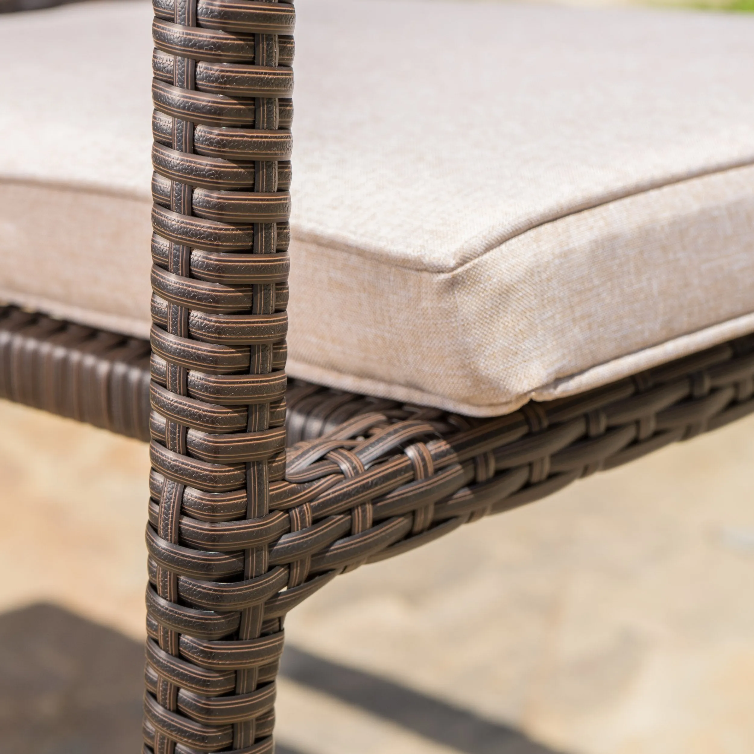 Outdoor Dining Chairs with Water Resistant Cushions (Set of 4) - NH528003