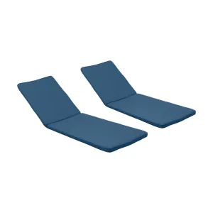 Outdoor Fabric Chaise Lounge Cushion (Set of 2) - NH387903 patio chairs, outdoor seating