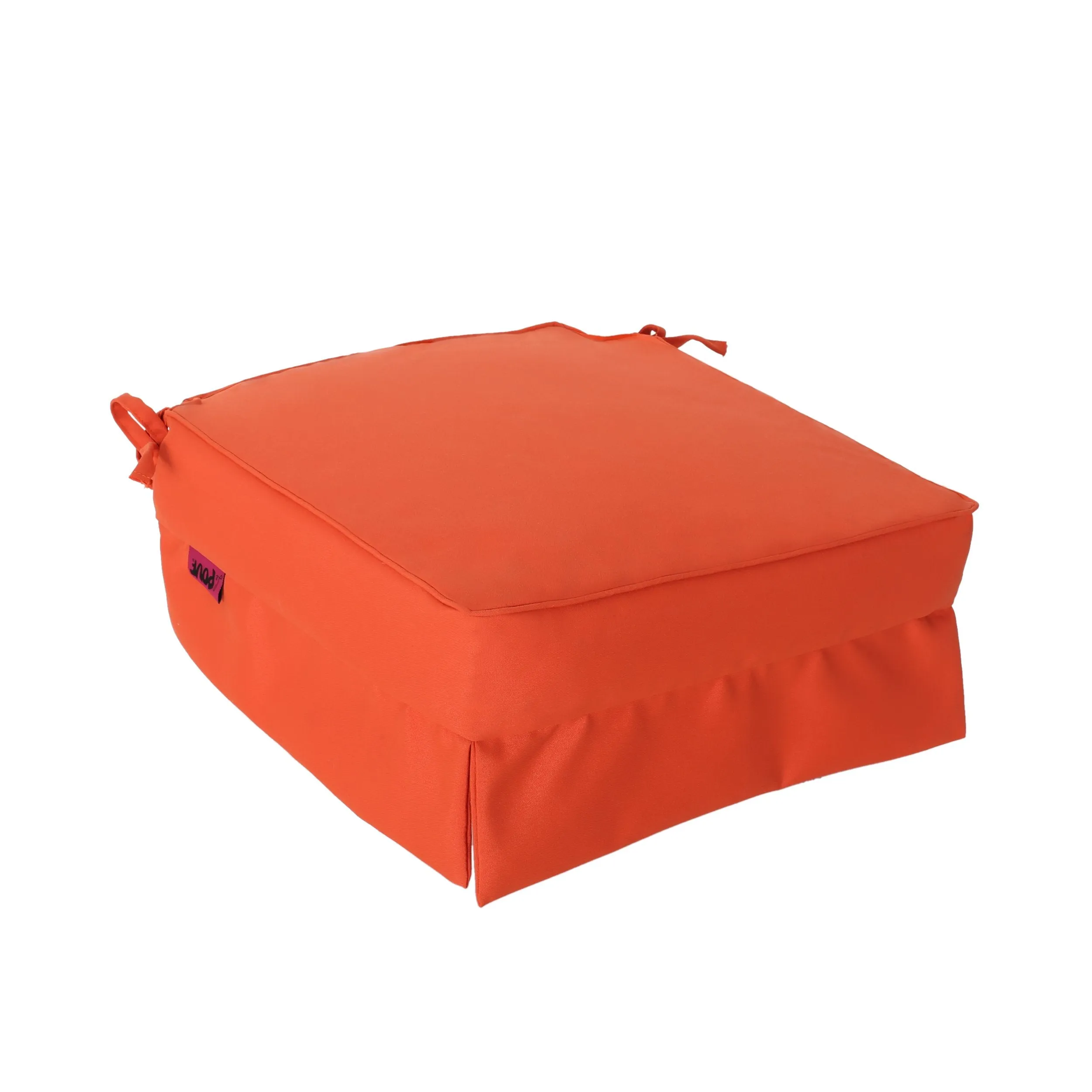 Outdoor Fabric Classic Skirted Chair Cushion - NH630013